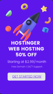 Hostinger Web Hosting